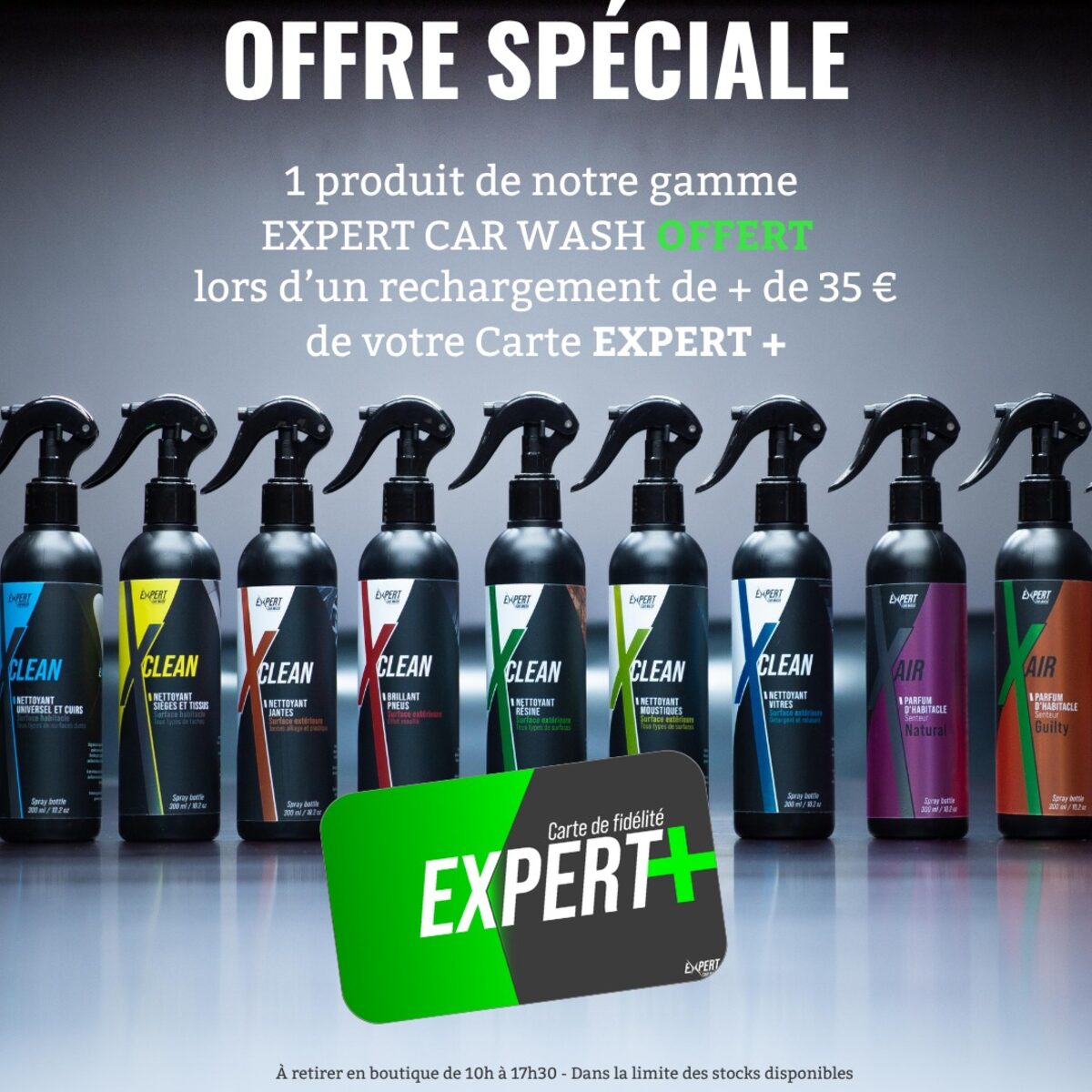Gamme produits professionnels boutique lavage - Équipement Expertise Lavage Auto