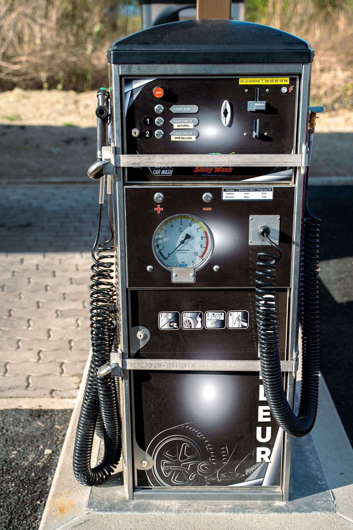 Gonfleur de pneus station de lavage - Expertise Lavage Auto